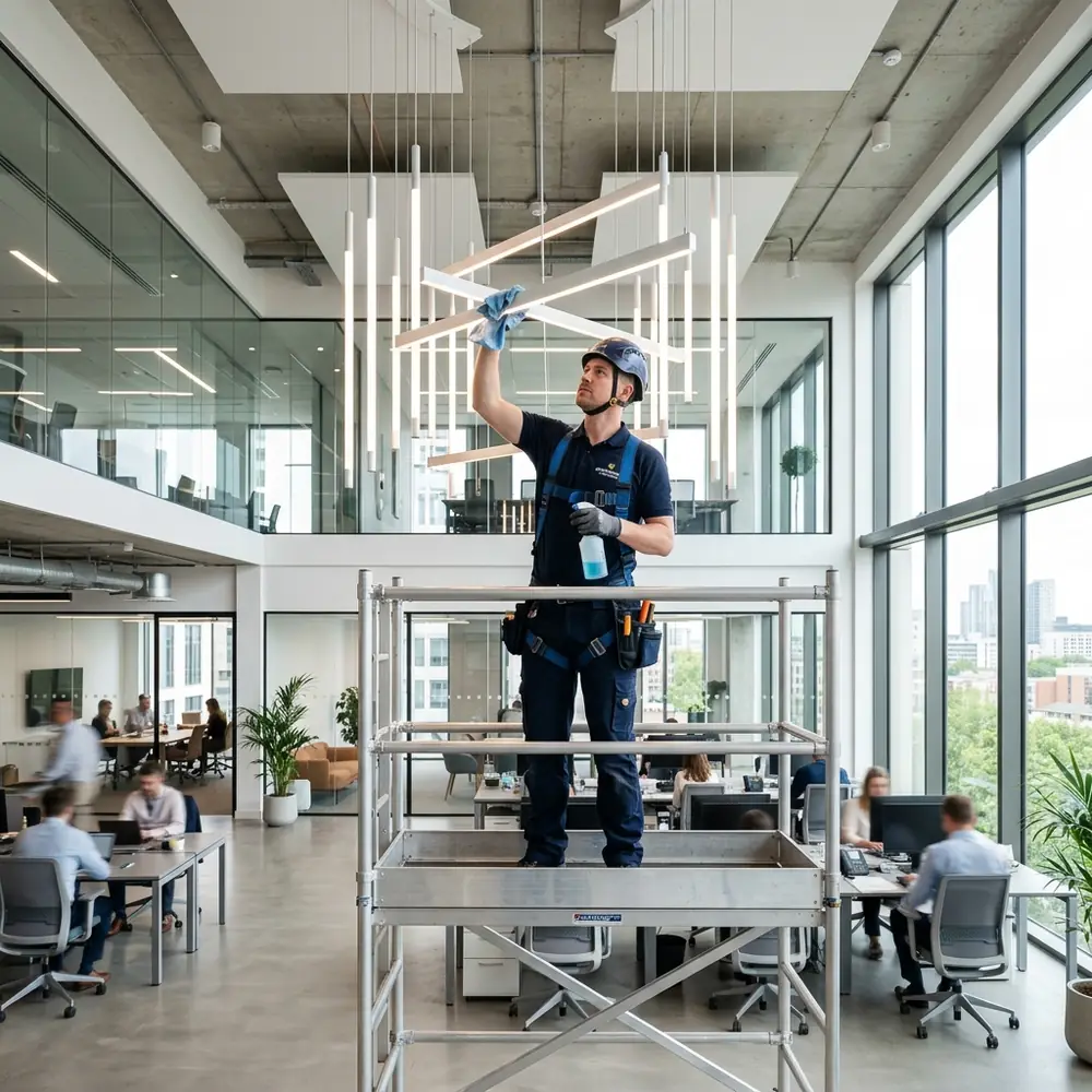 Lampen und Decken Reinigung
