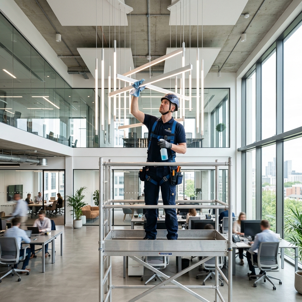 Lampen und Decken Reinigung